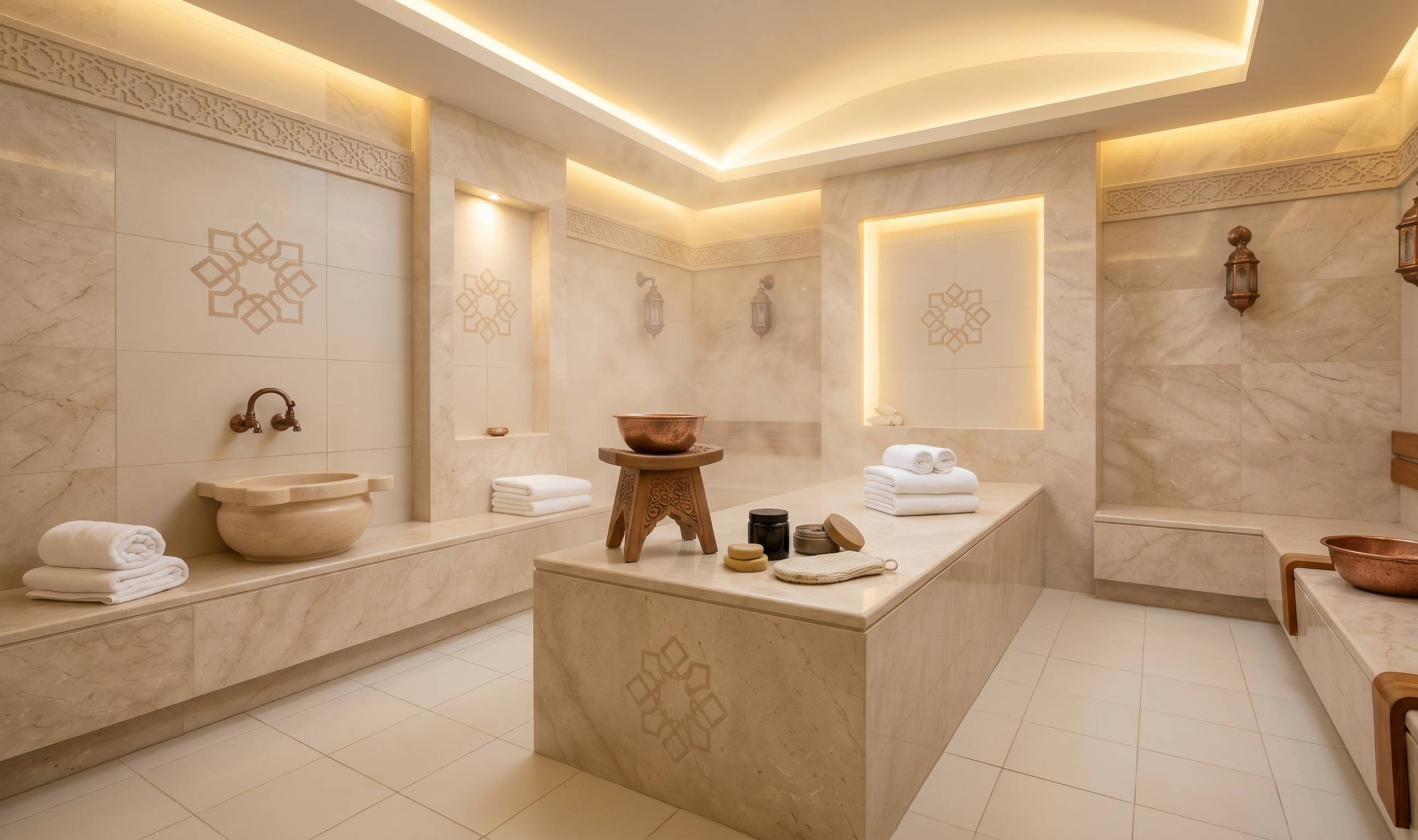 Authentic Moroccan Bath Experience