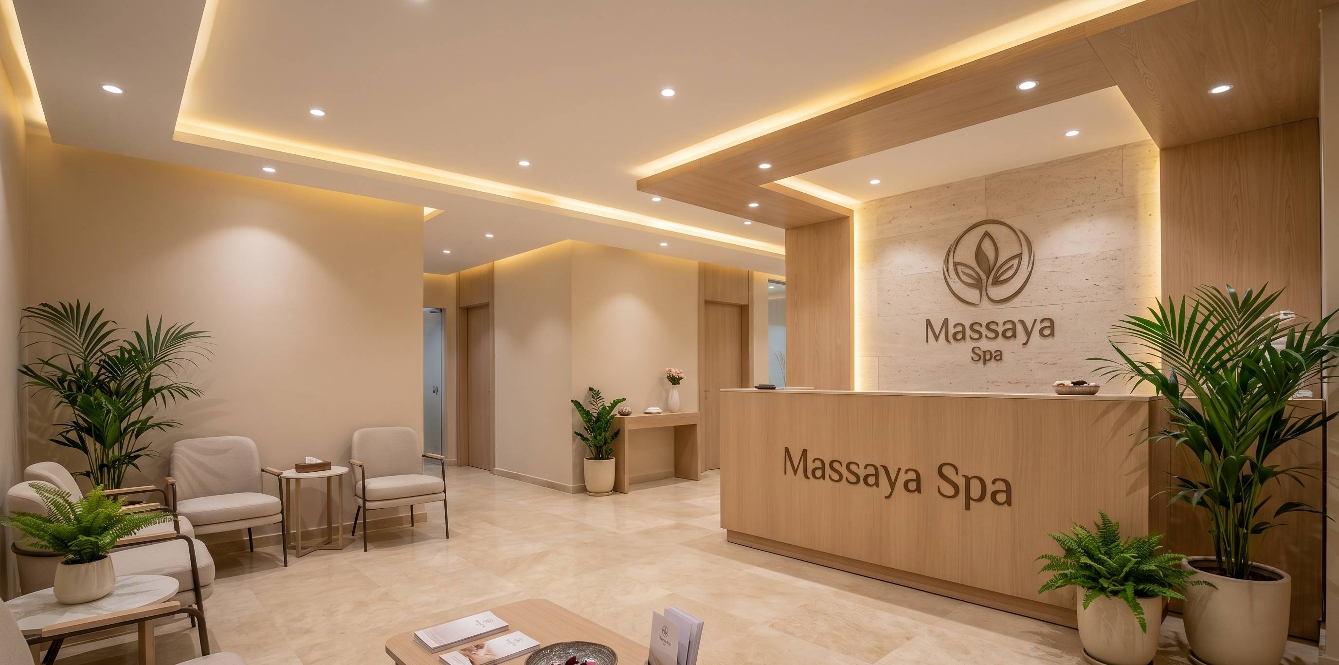 Luxurious Interior at Massaya Spa Cairo